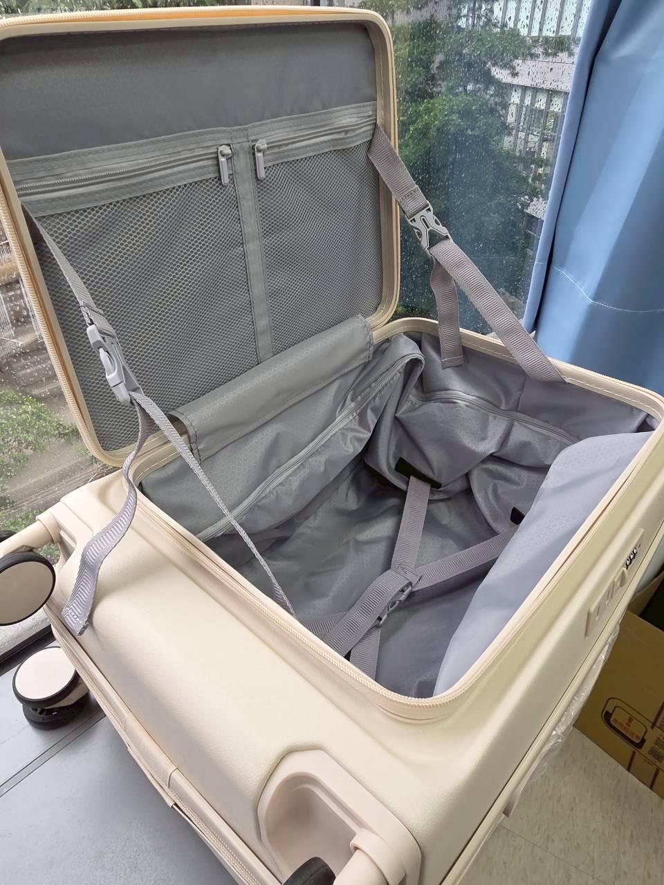 DISEGNO上掀式行李箱
(奶茶色)